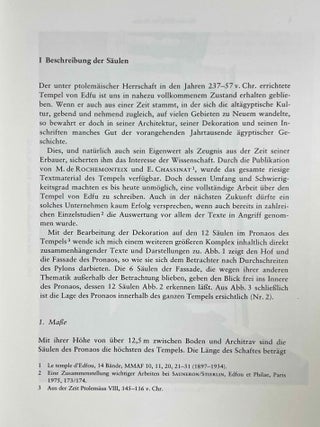 Die Dekoration der S&auml;ulen im Pronaos des Tempels von Edfu[newline]M10279-05.jpeg