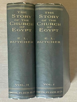 Item #M10285a The story of the Church of Egypt. Being an outline of the history of the Egyptians...[newline]M10285a-00.jpeg