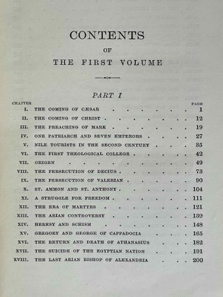 The story of the Church of Egypt. Being an outline of the history of the Egyptians under their successive masters from the Roman conquest until now.[newline]M10285a-05.jpeg