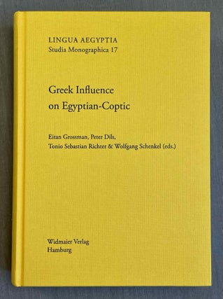Item #M10288 Greek Influence on Egyptian-Coptic. GROSSMAN Eitan - DILS Peter - RICHTER Tonio...[newline]M10288-00.jpeg