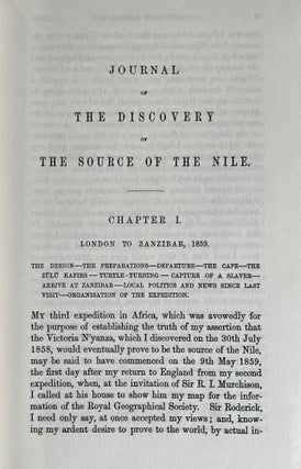 Journal of the Discovery of the Source of the Nile