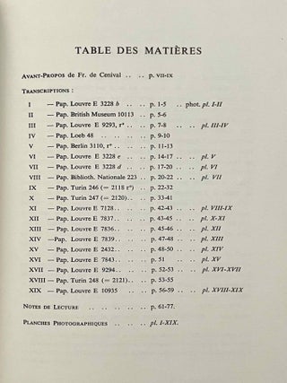 Choix de textes juridiques en hi&eacute;ratique anormal et en d&eacute;motique. Tome I & Tome II: Transcriptions (complete set)[newline]M1030e-13.jpeg