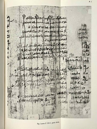 Choix de textes juridiques en hi&eacute;ratique anormal et en d&eacute;motique. Tome I & Tome II: Transcriptions (complete set)[newline]M1030e-17.jpeg