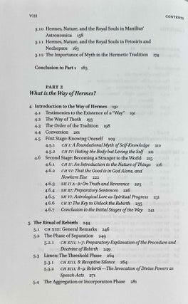 The tradition of Hermes Trismegistus. The Egyptian priestly figure as a teacher of Hellenized wisdom.
