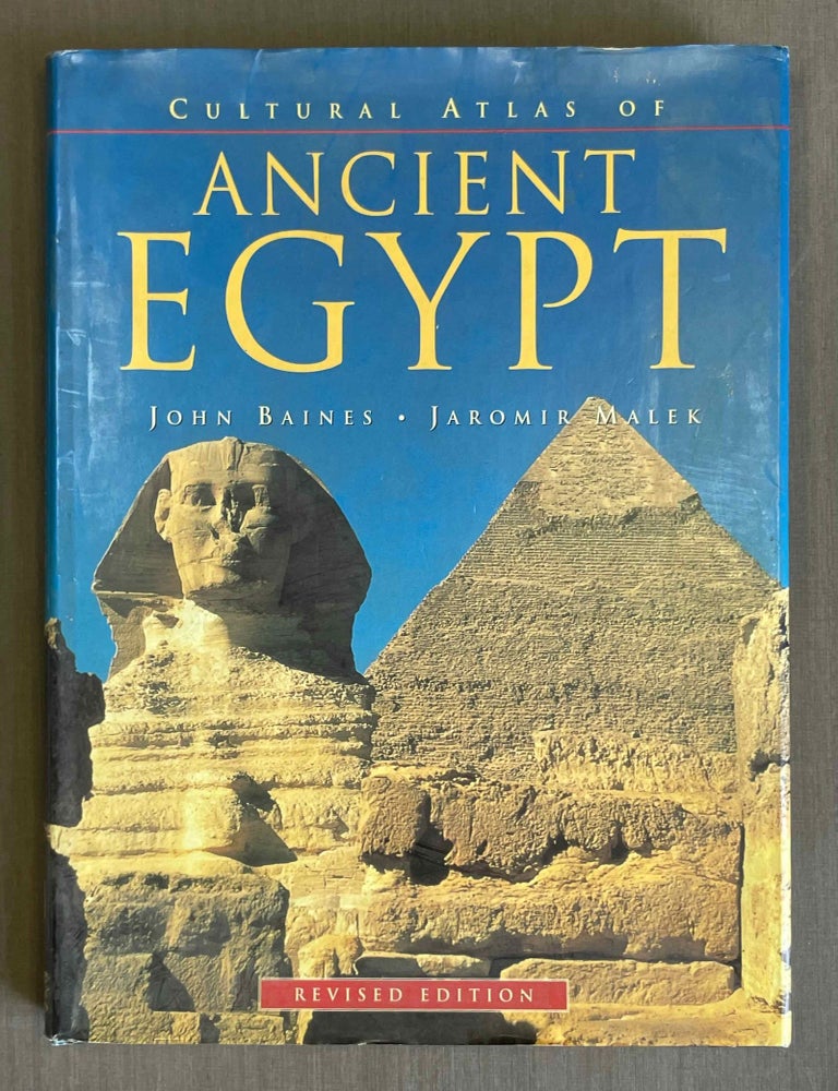 Item #M10362 Cultural Atlas of Ancient Egypt. BAINES John Robert - MALEK Jaroslav.