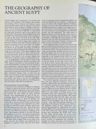 Cultural Atlas of Ancient Egypt
