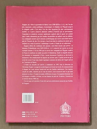 Le Mastaba d'Akhethetep. Fouilles du Louvre &agrave; Saqqara I.[newline]M10372-09.jpeg