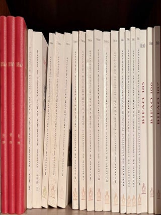 Bulletin de l'Institut fran&ccedil;ais d'Arch&eacute;ologie Orientale (BIFAO). Tomes 1-107 (missing #100). Partly XEROX.