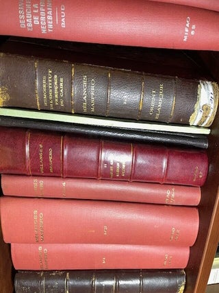 M&eacute;langes Masp&eacute;ro. Tome I: Orient ancien. Tome II: Orient grec, romain et byzantin. Tome III: Orient islamique (complete set)[newline]M10379-00.jpg
