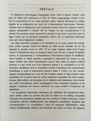 R&eacute;pertoire chronologique d'&eacute;pigraphie arabe. Volume 17 (Ann&eacute;es 762 &agrave; 783 de l'H&eacute;gire).