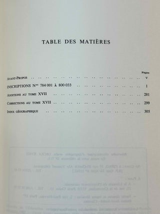 R&eacute;pertoire chronologique d'&eacute;pigraphie arabe. Volume 18 (Ann&eacute;es 784 &agrave; 800 de l'H&eacute;gire).