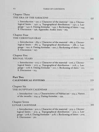 Chronological systems of Christian Nubia