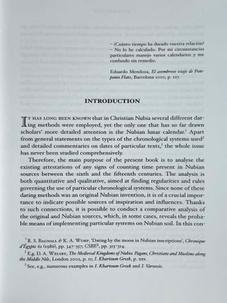 Chronological systems of Christian Nubia