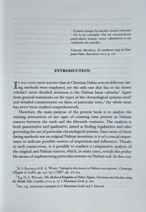 Chronological systems of Christian Nubia