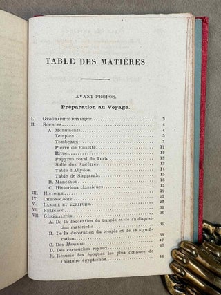 Itin&eacute;raire de la Haute Egypte. Comprenant une description des monuments antiques des rives du Nil entre Le Caire et la Premi&egrave;re Cataracte.[newline]M1038a-13.jpeg