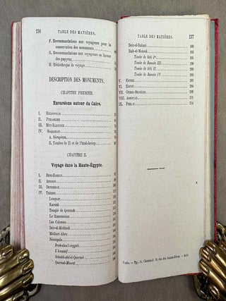 Itin&eacute;raire de la Haute Egypte. Comprenant une description des monuments antiques des rives du Nil entre Le Caire et la Premi&egrave;re Cataracte.[newline]M1038a-14.jpeg