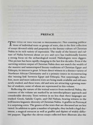 Nubian Voices: Studies in Christian Nubian Culture