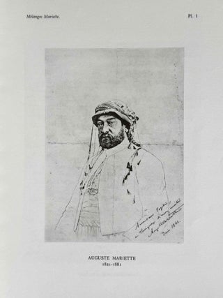 Mélanges Auguste Mariette