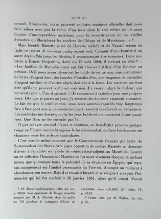 Mélanges Auguste Mariette