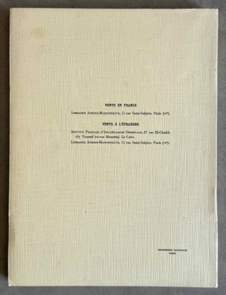 Mélanges Auguste Mariette