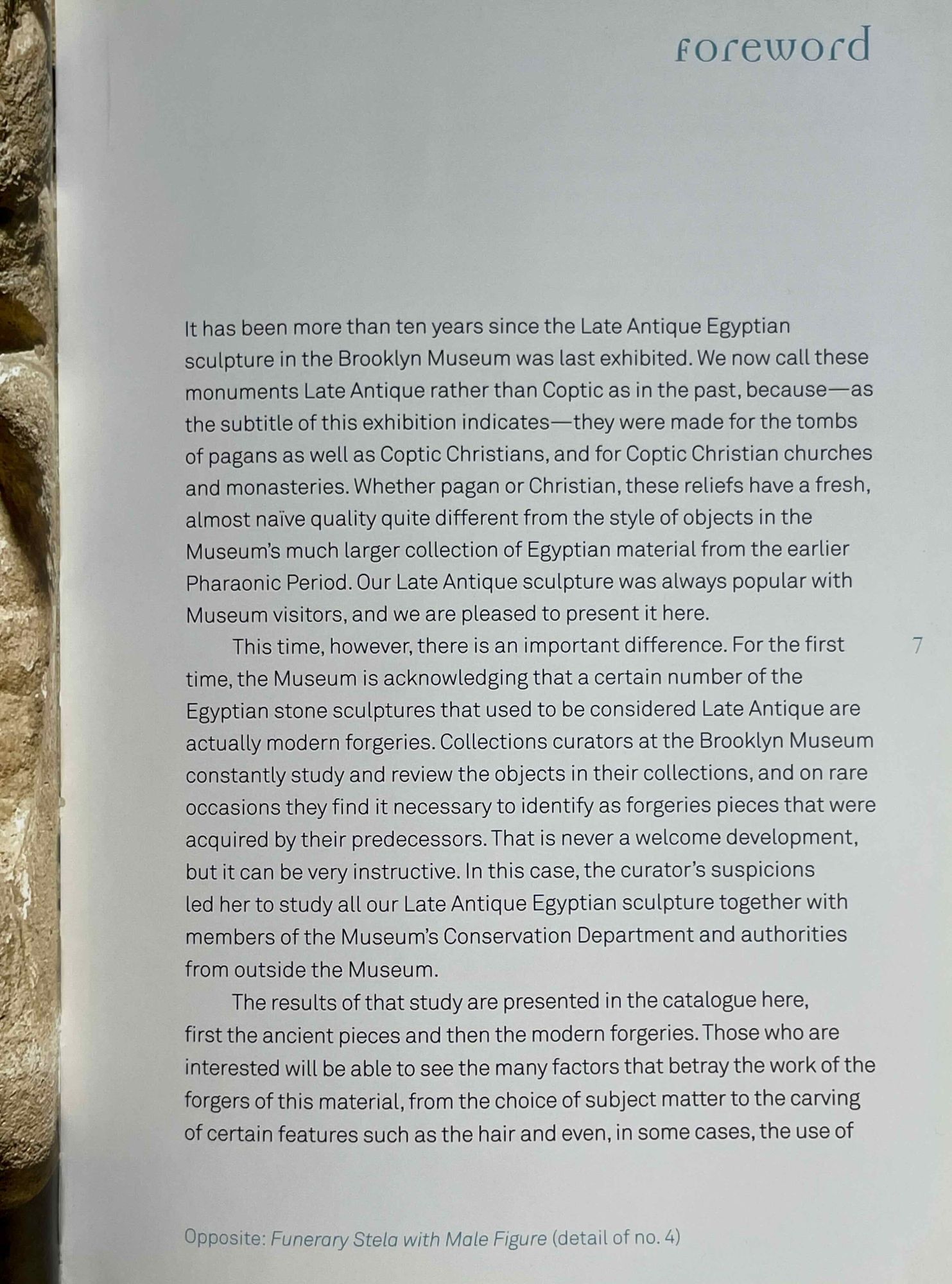 Unearthing the truth. Egypt's pagan and Coptic sculpture | RUSSMANN Edna R