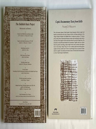 Coptic documentary texts from Kellis. Vol. 1: P. Kell V (P. Kell. Copt. 10-52 ; O. Kell. Copt. 1-2). Vol. 2: P. Kellis VII (P. Kellis Copt. 57-131)