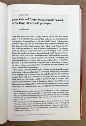The forgotten scholar. Georg Zoëga (1755-1809). At the dawn of Egyptology and Coptic studies.