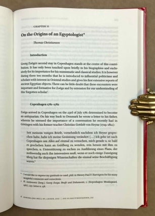 The forgotten scholar. Georg Zoëga (1755-1809). At the dawn of Egyptology and Coptic studies.
