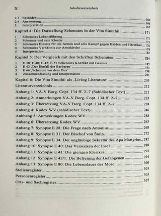 Die Vita Sinuthii. Form- und &Uuml;berlieferungsgeschichte der hagiographischen Texte &uuml;ber Schenute den Archimandriten[newline]M10483-03.jpeg