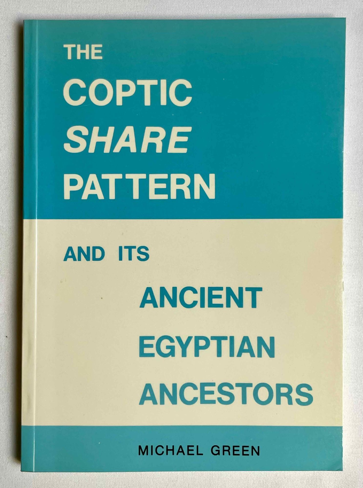 The Coptic Share Pattern and Its Ancient Egyptian Ancestors ...