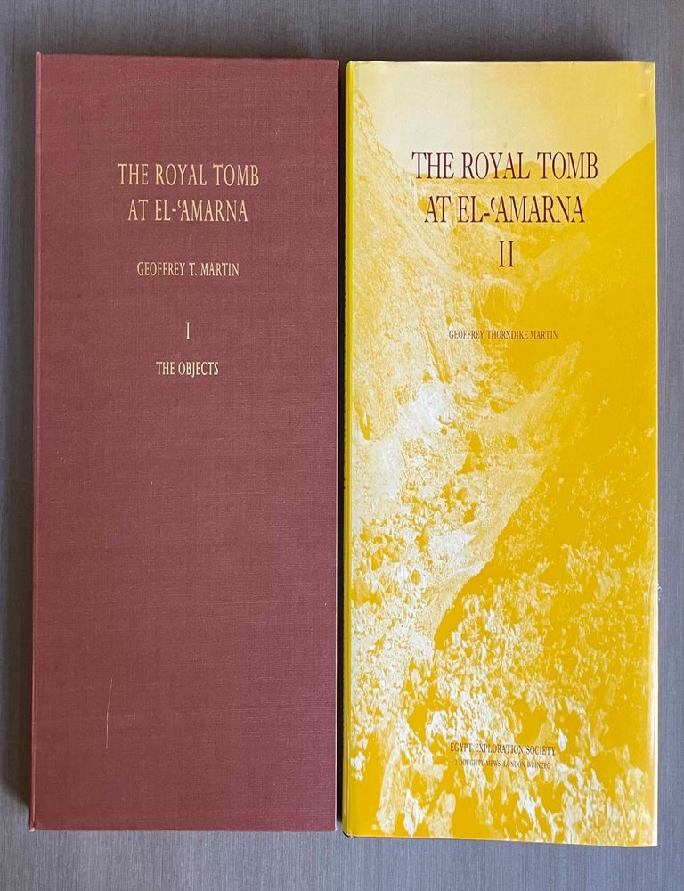 Item #M1049l The Royal Tomb at El-Amarna. Part 1: Objects. Part 2: The reliefs, inscriptions and architecture (The Rock Tombs of El-Amarna, part 7, complete set). MARTIN Geoffrey Thorndike.[newline]M1049l-00.jpeg