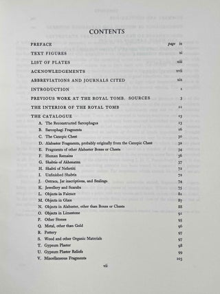 The Royal Tomb at El-Amarna. Part 1: Objects. Part 2: The reliefs, inscriptions and architecture (The Rock Tombs of El-Amarna, part 7, complete set)[newline]M1049l-02.jpeg