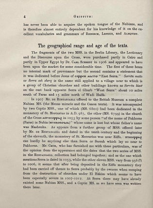 The Nubian Texts of the Christian Period