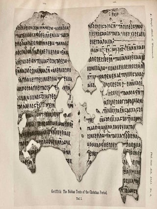 The Nubian Texts of the Christian Period