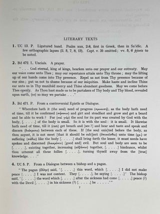 Varia coptica. Texts, translations, indexes.