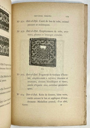 Le costume en Egypte. Du IIIe au XIIIe siècle.