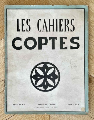 Item #M10561 Les cahiers coptes. Nos 3, 5, 9, 10 & 11. AAE - Journal - Set[newline]M10561-00.jpeg