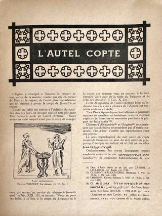 Les cahiers coptes. Nos 3, 5, 9, 10 & 11.[newline]M10561-15.jpeg