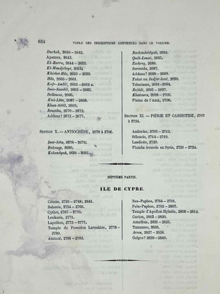 Voyage arch&eacute;ologique en Gr&egrave;ce et en Asie mineure, fait par ordre du gouvernement fran&ccedil;ais pendant les ann&eacute;es 1843 et 1844. Textes Inscriptions grecques et latines recueillies en Gr&egrave;ce et en Asie mineure Asie mineure. Textes, 2e partie, tome III.p[newline]M10564-08.jpeg