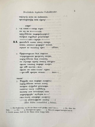 Bruchstücke koptischer Volkslitteratur