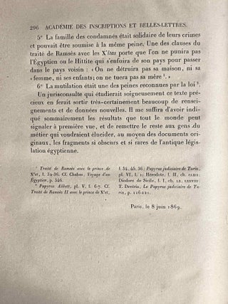 Une enqu&ecirc;te judiciaire &agrave; Th&egrave;bes au temps de la XXe dynastie. Etude sur le papyrus Abbott.i[newline]M10585-11.jpeg