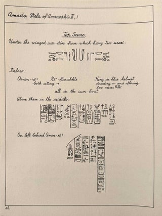 Le temple d'Amada. Cahier V: Les inscriptions historiques.[newline]M10596a-05.jpeg