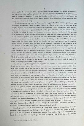 Textes relatifs au mythe d'Horus recueillis dans le temple d'Edfou et précédés d'une introduction