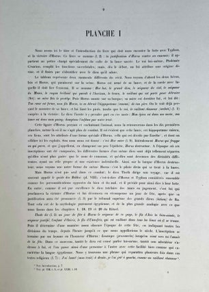 Textes relatifs au mythe d'Horus recueillis dans le temple d'Edfou et précédés d'une introduction