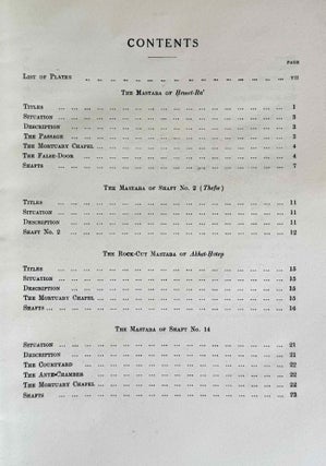 Excavations at Saqqara. Vol. I: The Mastaba of Neb-Kaw-Her. Vol. II: Mastabas of Ny-ankh-Pepy and Others. Vol. III: Mastabas of Princess Hemet-Re and Others. Re-edited by Zaky Iskander. (complete set)