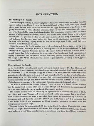 Scrolls of Bishop Timotheos. Two Documents from Mediaeval Nubia.[newline]M10625a-04.jpeg