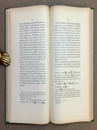 Les nomes d'Egypte depuis H&eacute;rodote jusqu'&agrave; la conqu&ecirc;te arabe (H. Gauthier), bound with: L'&eacute;pigraphie arabe de l'exposition d'art persan du Caire (G. Wiet)[newline]M10631b-06.jpeg