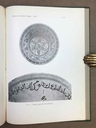 Les nomes d'Egypte depuis H&eacute;rodote jusqu'&agrave; la conqu&ecirc;te arabe (H. Gauthier), bound with: L'&eacute;pigraphie arabe de l'exposition d'art persan du Caire (G. Wiet)[newline]M10631b-12.jpeg