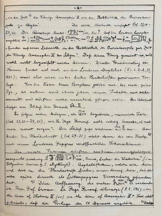 &Uuml;ber die in einem sp&auml;thieratischen Papyrus des Berliner Museums erhaltenen Pyramidentexte (thesis / dissertation manuscript)[newline]M10634-05.jpeg