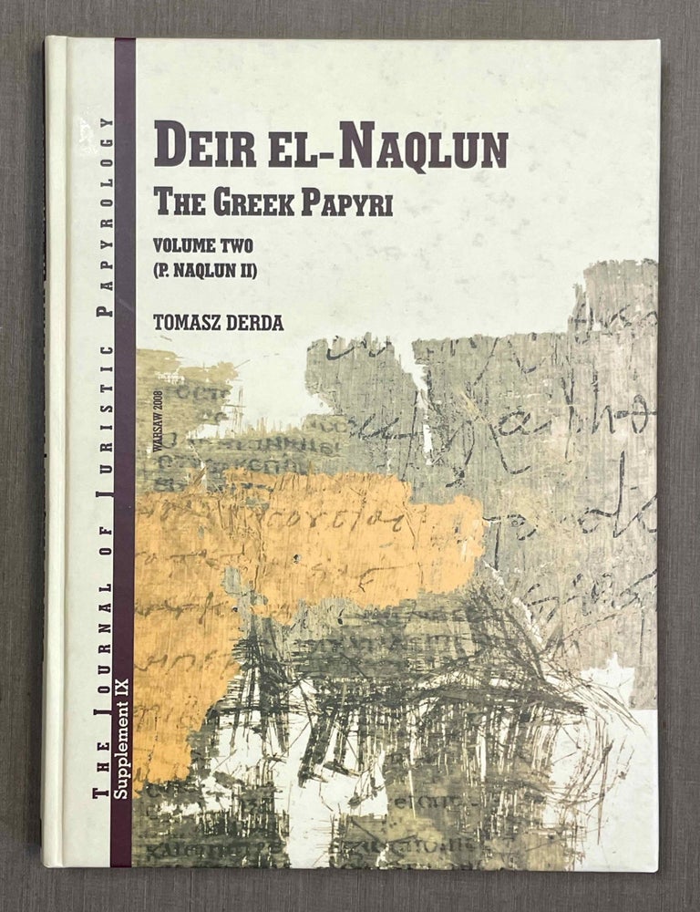Item #M10650 Deir El-Naqlun. The Greek Papyri, vol. II. DERDA Tomasz.